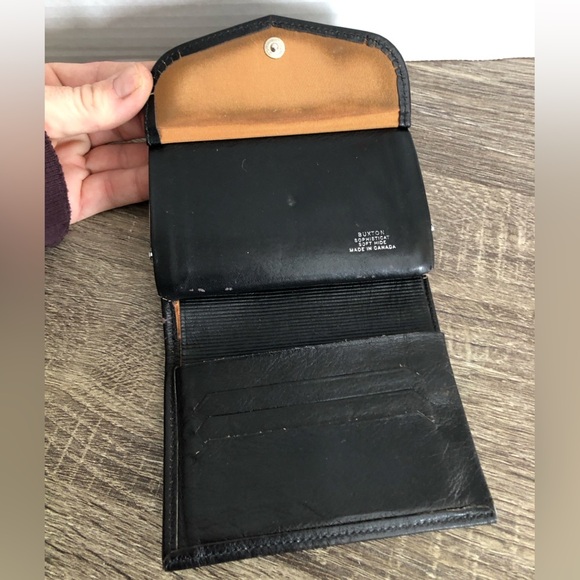 Vtg Buxton Leather Wallet - Picture 5 of 13